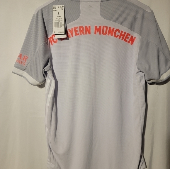 Adidas FC Bayern Away Authentic Soccer Jersey - Men's Small FR4021 - Picture 4 of 8